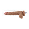 Xintimate 7.9" Muscle Dildo Attachment for Sex Machine | Platinum-Grade Silicone